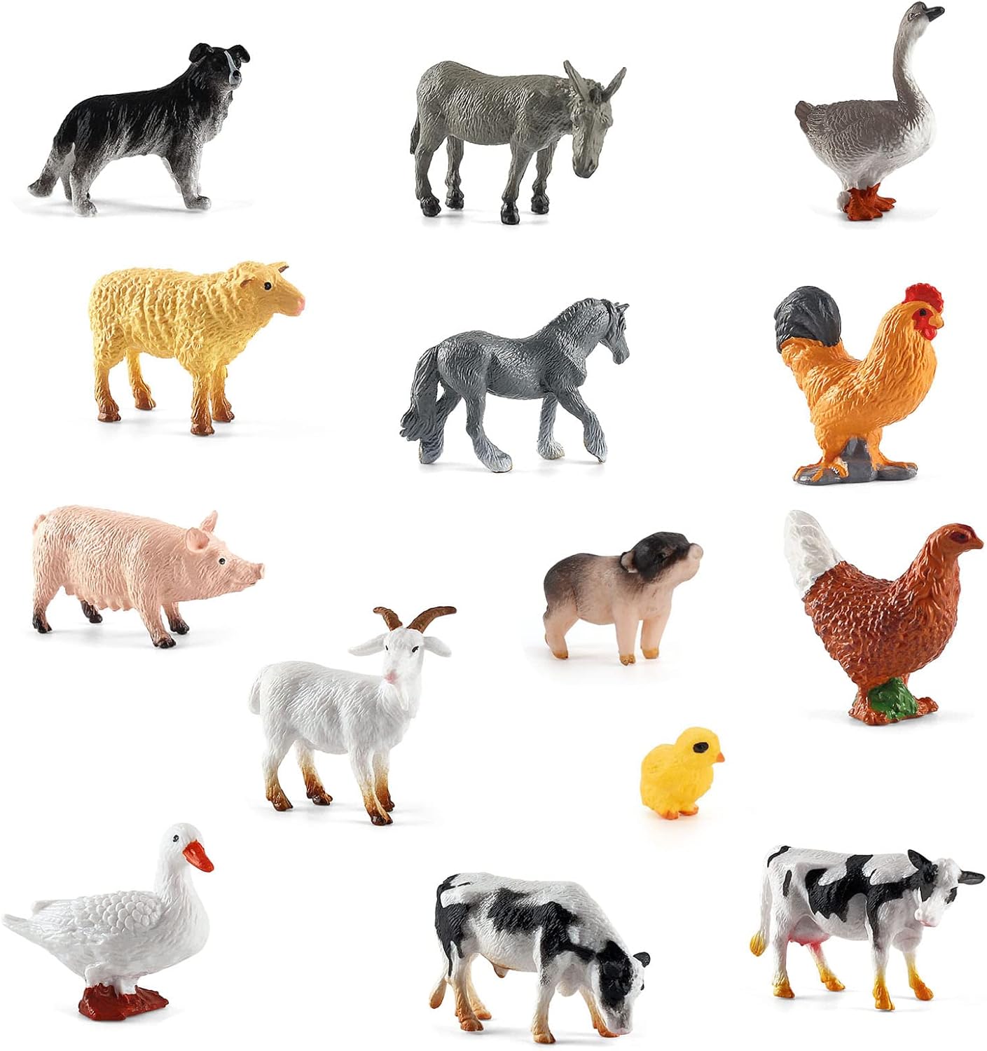 ZexJpr Mini Harz Figuren 50 Stück - Meerestiere Deko Set Für Aquarium & Miniaturlandschaft