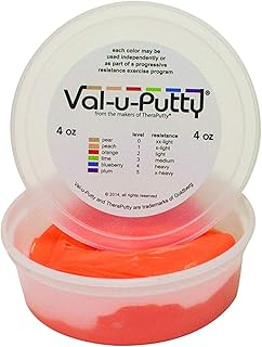 Fabrication Enterprises Val-u-Putty Exercise Putty - Orange (Soft) - 4 oz