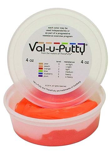Miniatura 24 de Val-u-Putty Masilla de ejercicio Plum X-Firm 1lbs Ciruela,Azul (Arándano),Melocotón,Pera,Naranja,Lima,https://www.amazon.com/dp/undefined