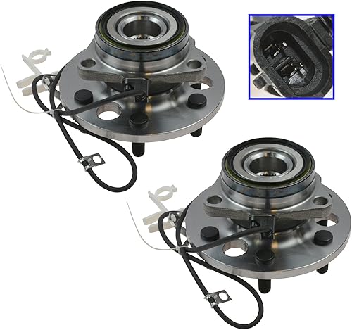 Vista 405 de TRQ Juego de 2 rodamientos y bujes de rueda trasera izquierda y derecha compatible con Ford Expedition 2007-2010 Lincoln Navigator 2007-2010