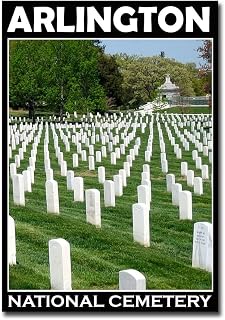 Arlington National Cemetery, Arlington County, Virginia Travel Refrigerator Magnet Size 2.5" x 3.5"