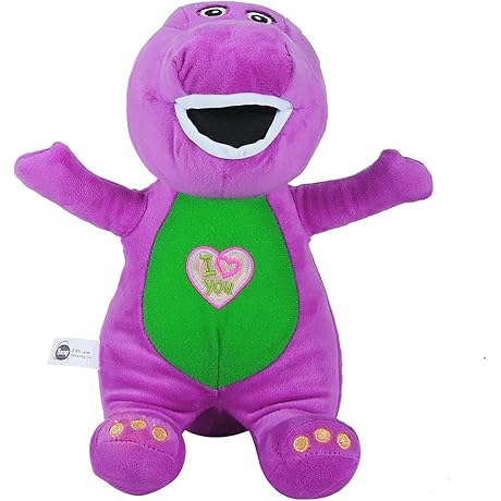 Barney Toys Dinosaur Barney Singing I Love You Children's Plush Puppet Toy
