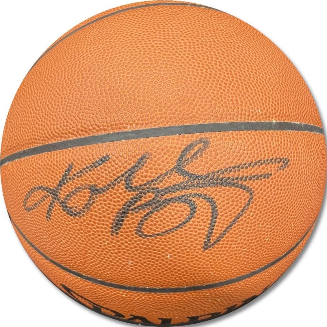 Kobe Bryant Signed Autograph Offical Game Ball Basketball Lakers PSA & JSA Cert - NBA Cut Signatures