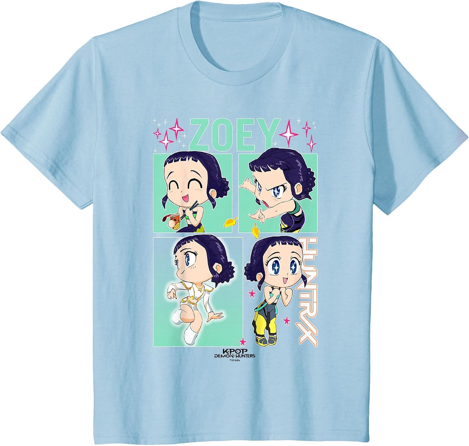 Kpop Demon Hunters Zoey HUNTR/X Officially Licensed T-Shirt