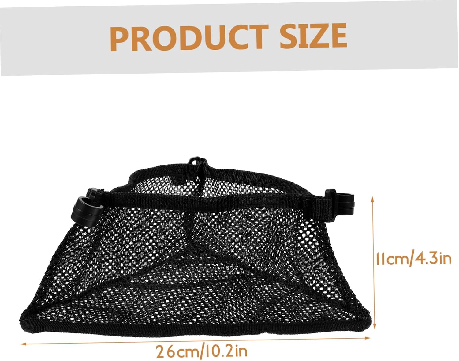 Table Mesh Pouch for Folding Table Portable Black Camping image 3