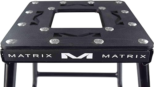 Miniatura 6 de C1M - Mini soporte de tubo de acero al carbono duradero con diseño anti-roca para todoterreno, motocross y supercross, incluye paquete de