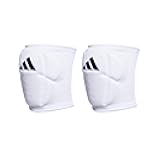 Adidas Unisex-Adult 5-Inch Volleyball Kneepads, White/Black, Large