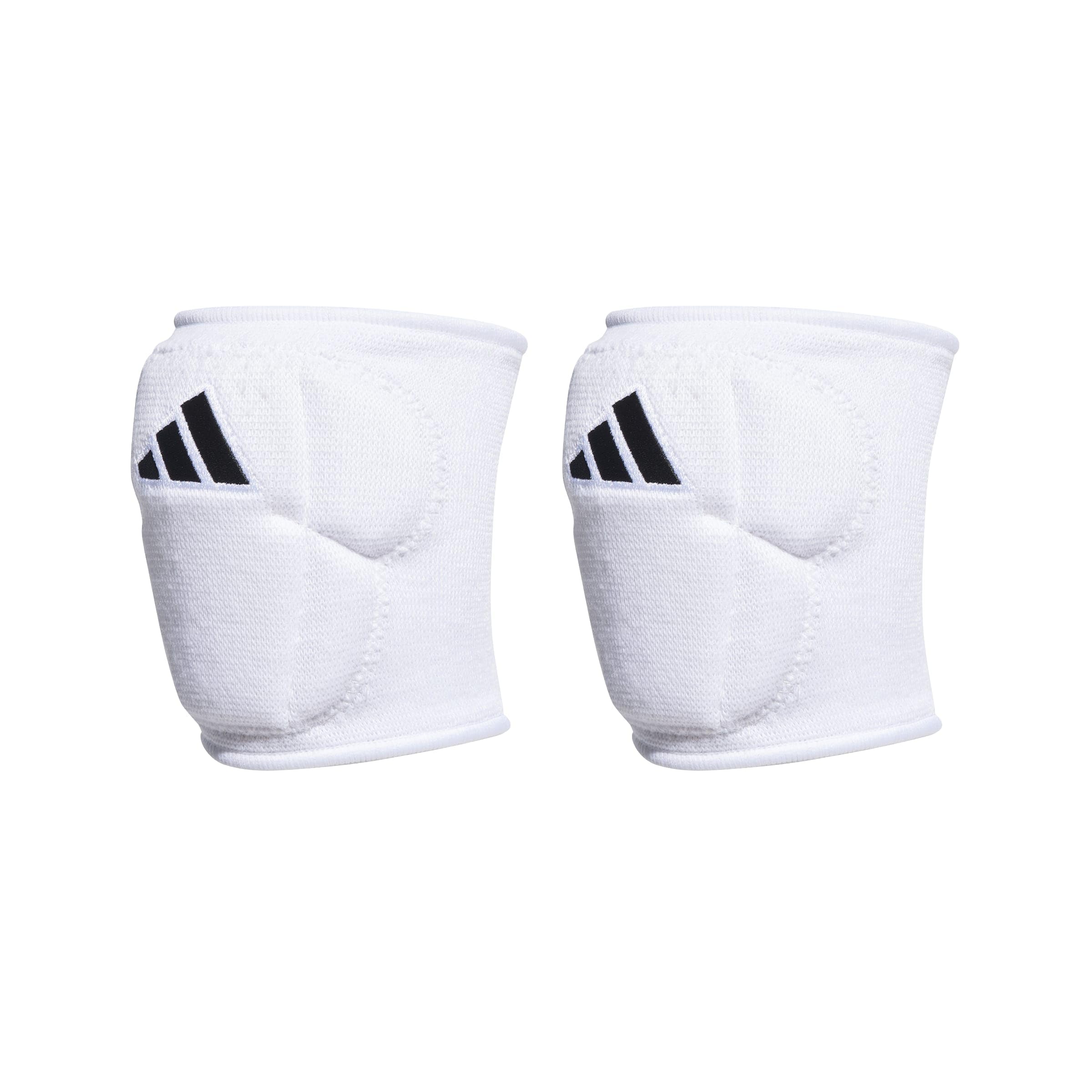 Adidas Unisex-Adult 5-Inch Volleyball Kneepads, White/Black, Medium