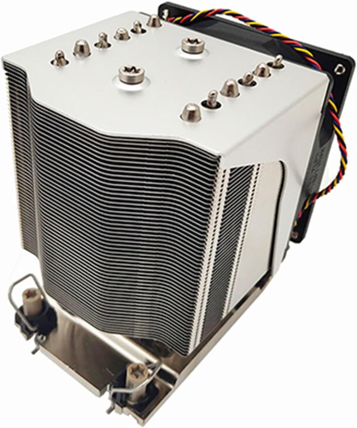 R96 CPU Server Cooler Fan 4 Pins 6 Heat Pipes 280W Radiator Active Cooling 3647 Silent
