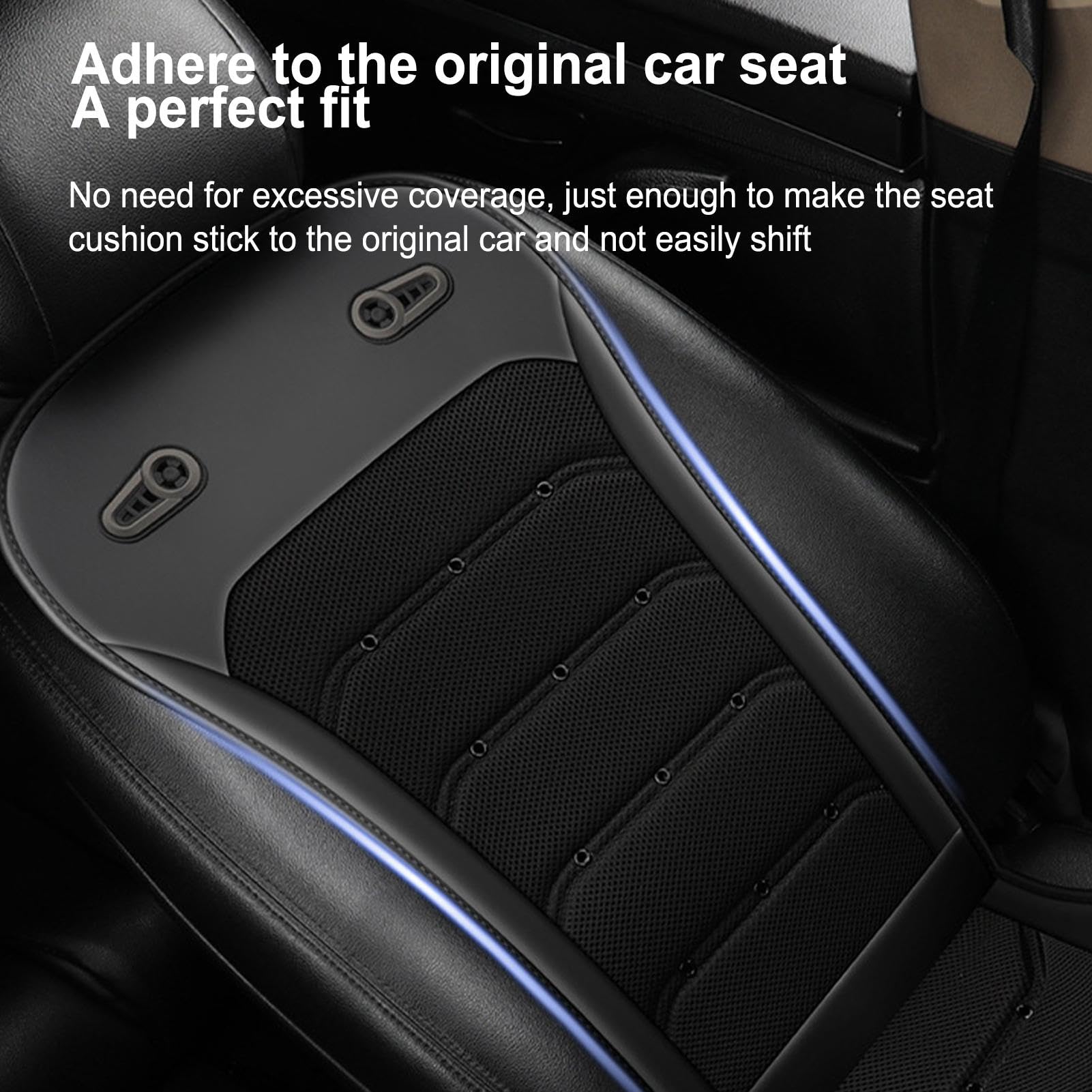 Genérico Almohadilla de enfriamiento del asiento de coche, Cubierta del asiento de enfriamiento del asiento - Almohadilla de cojín de asiento de enfriamiento de coche