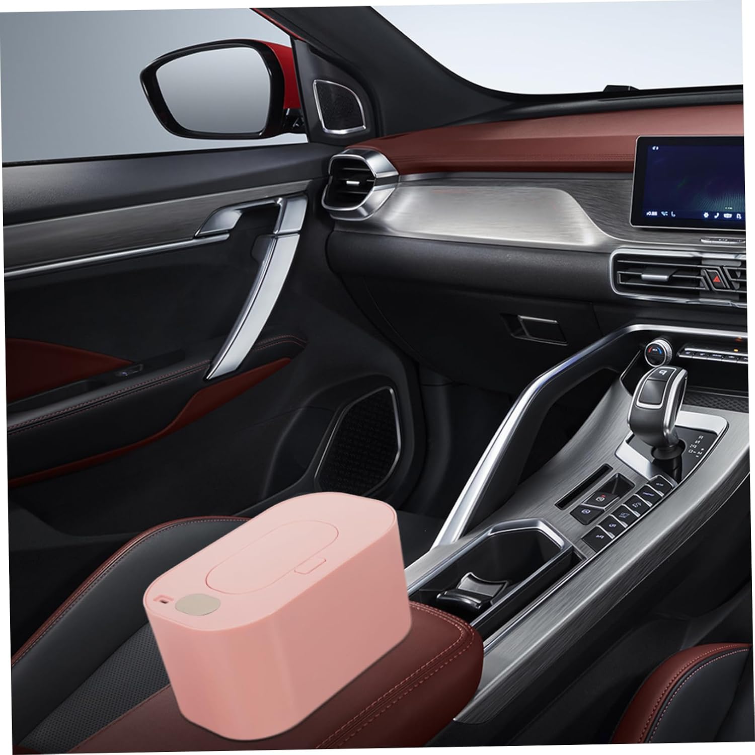 Unomor Portable USB Wet Tissue Heater for Car Temperature Control Wipes Warmer Compact and Lightweight Design for Travel Essentials Keeps Wipes Warm and Moist