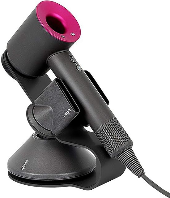 Kyrio Magnetic Hair Dryer Holder Hair Dryer Stand for Dyson Supersonic Hair Dryer Diffuser and Two Nozzles Storage Bracket Dock Organizer