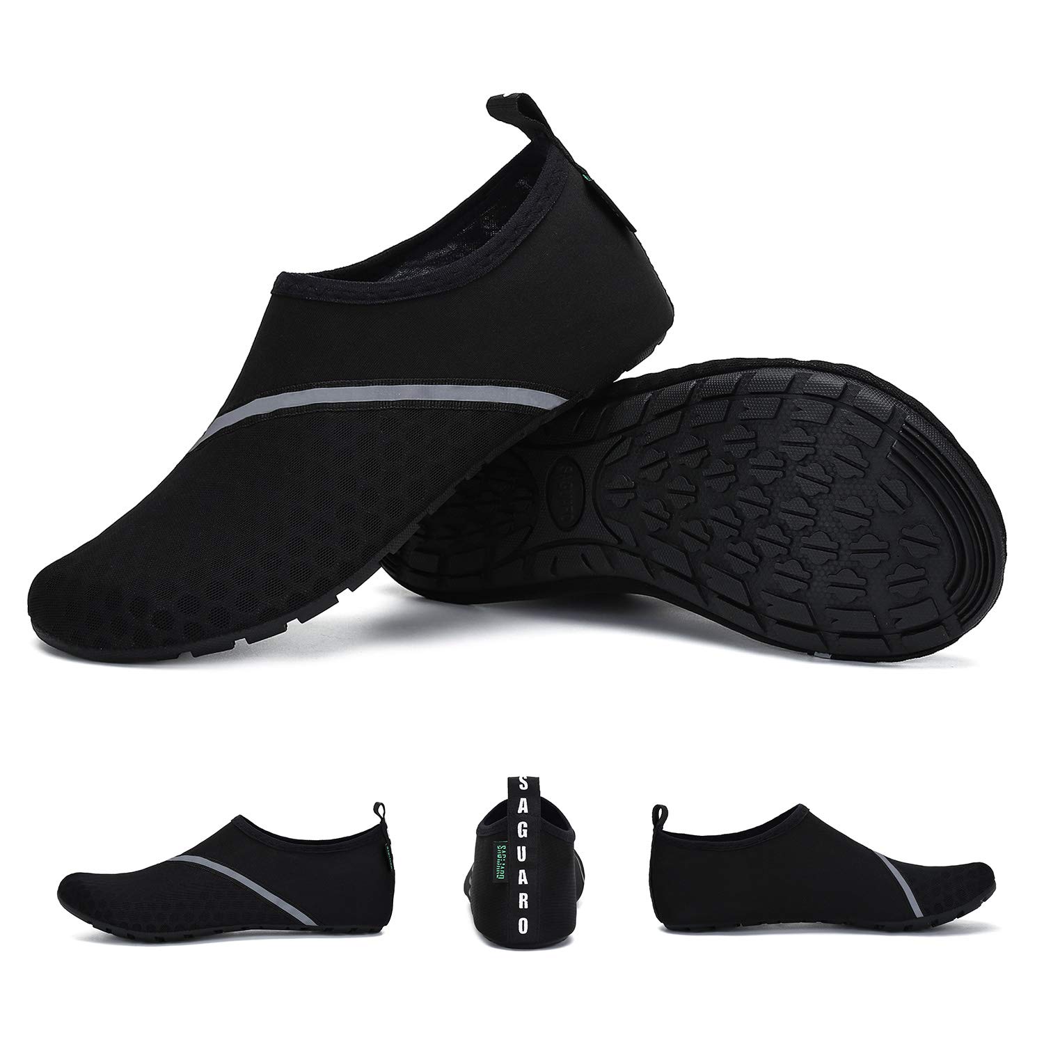SAGUARO Zapatos de Agua Hombre Mujer Escarpines Secado Rápido Calcetines Natación Calzado Surf Acuáticos Deporte