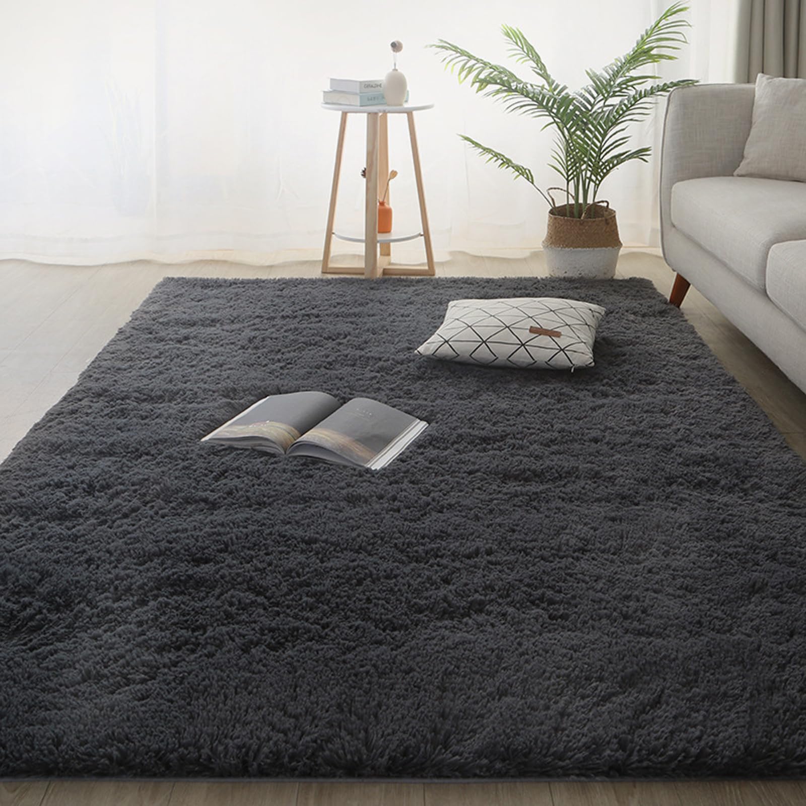 Tapis doux et moelleux 60x210 épais et antidérapant pour chambre et salon