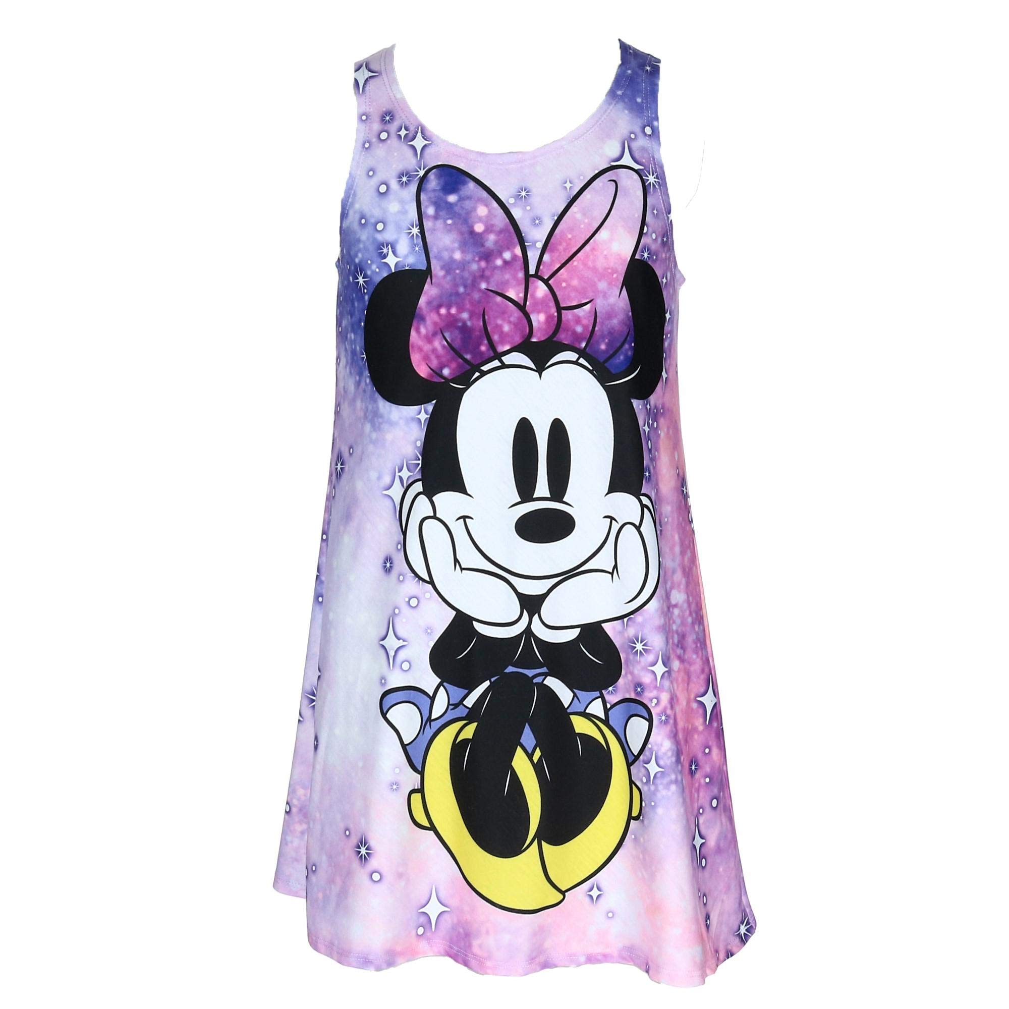 Minnie Mouse Space różowa sukienka dziewczęca dla młodzieży