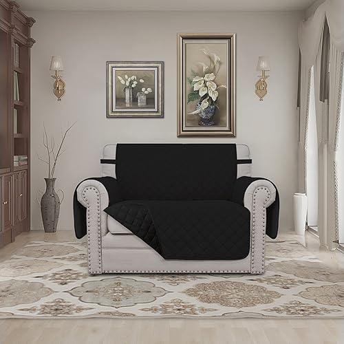 Miniatura 867 de Easy-Going - Funda reversible para sofá, resistente al agua, con varillas de espuma y correas elásticas, protector de muebles para mascotas y perros