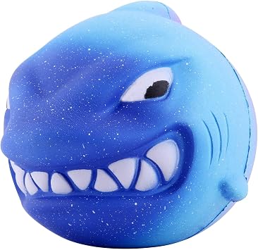 Anboor Squishies Shark Galaxy Giant Squishy Slow Rising Squeeze Toys Stress Relief Kawaii Soft Squishies Sensory Toys Gift Collection