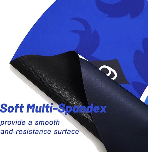 Miniatura 6 de JIESITE Tapete de póquer Texas Hold'em de 71 x 36 pulgadas, portátil, de goma, impermeable, reducción de ruido, adecuado para cualquier juego de