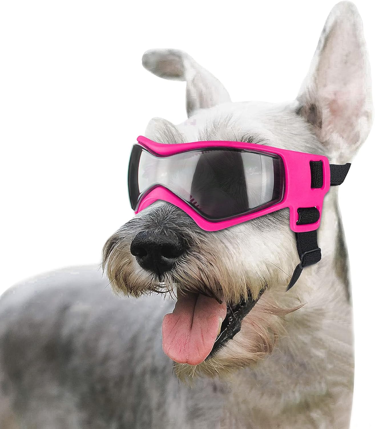PETLESO Dog Goggles for Medium Breed AntiUV Windproof Eye Protection