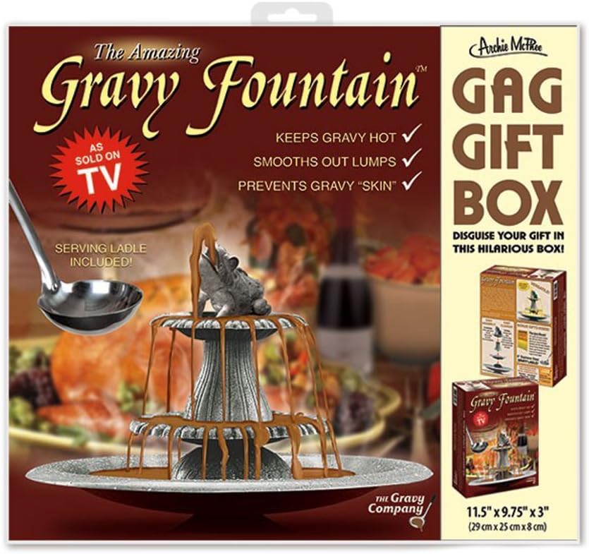 GRAVY FOUNTAIN SUCKER FAKE GIFT BOX