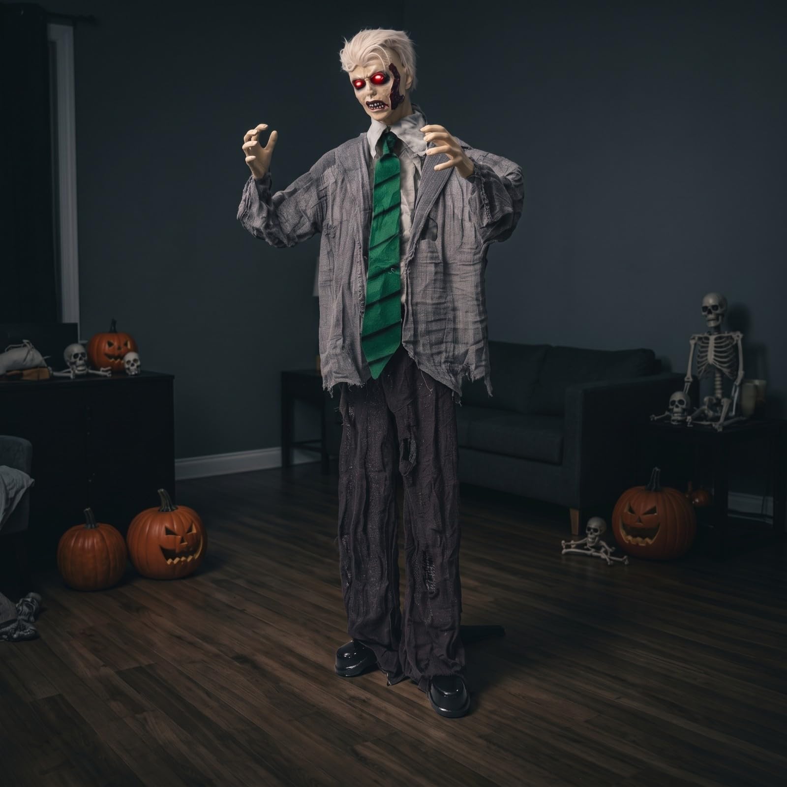 Zombie avec Yeux Lumineux Intérieur