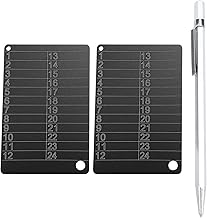 Krypto Seed Phrase Aufbewahrung Feuerfeste Aluminiumlegierung Backup Platten Mit Stift Für Bitcoin Kryptowährung Sicher Aufbewahrung Digitaler Assets