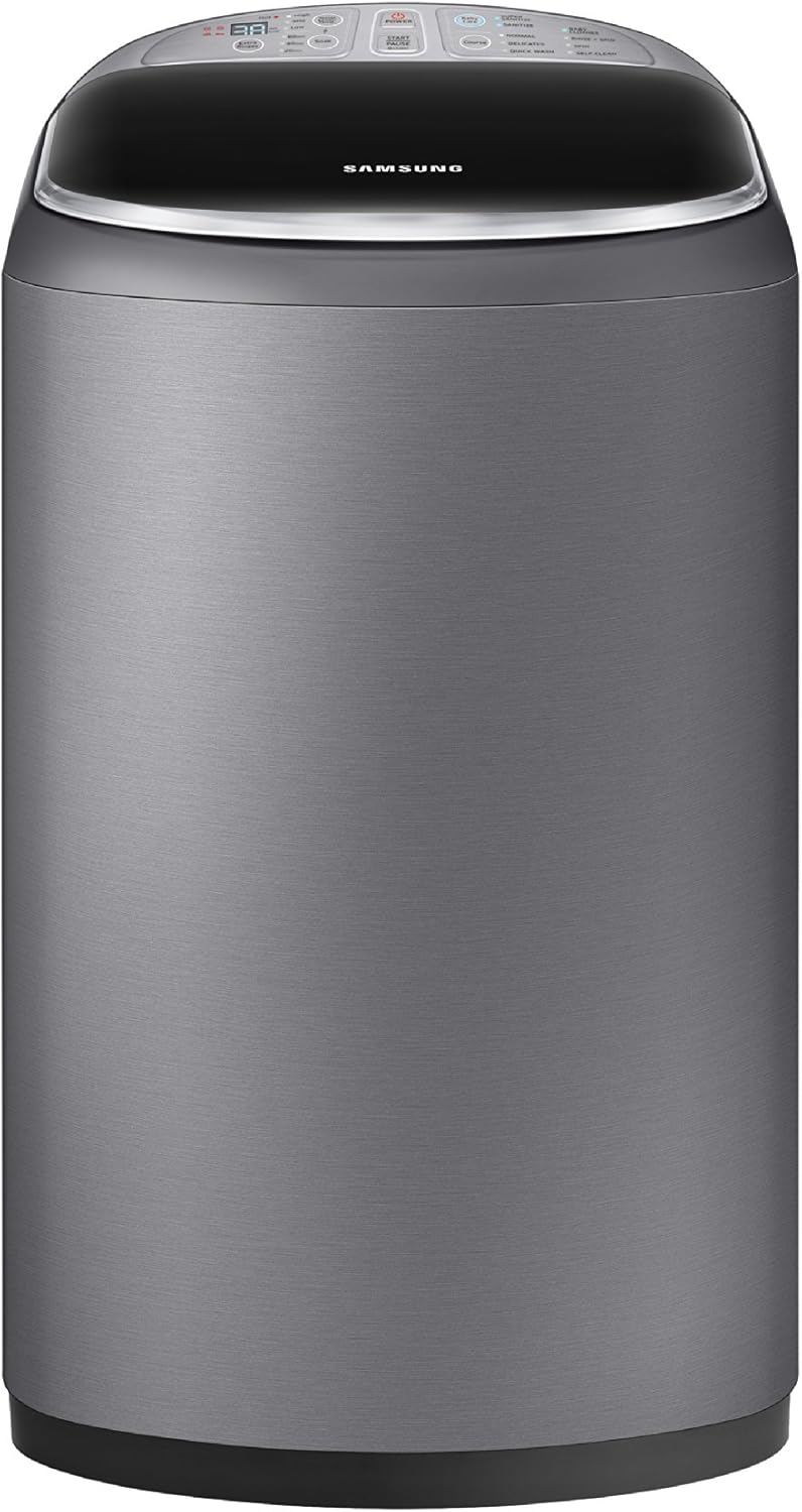 Samsung Baby Care Washer, 0.9 cu. Ft., Platino inoxidable, 2500