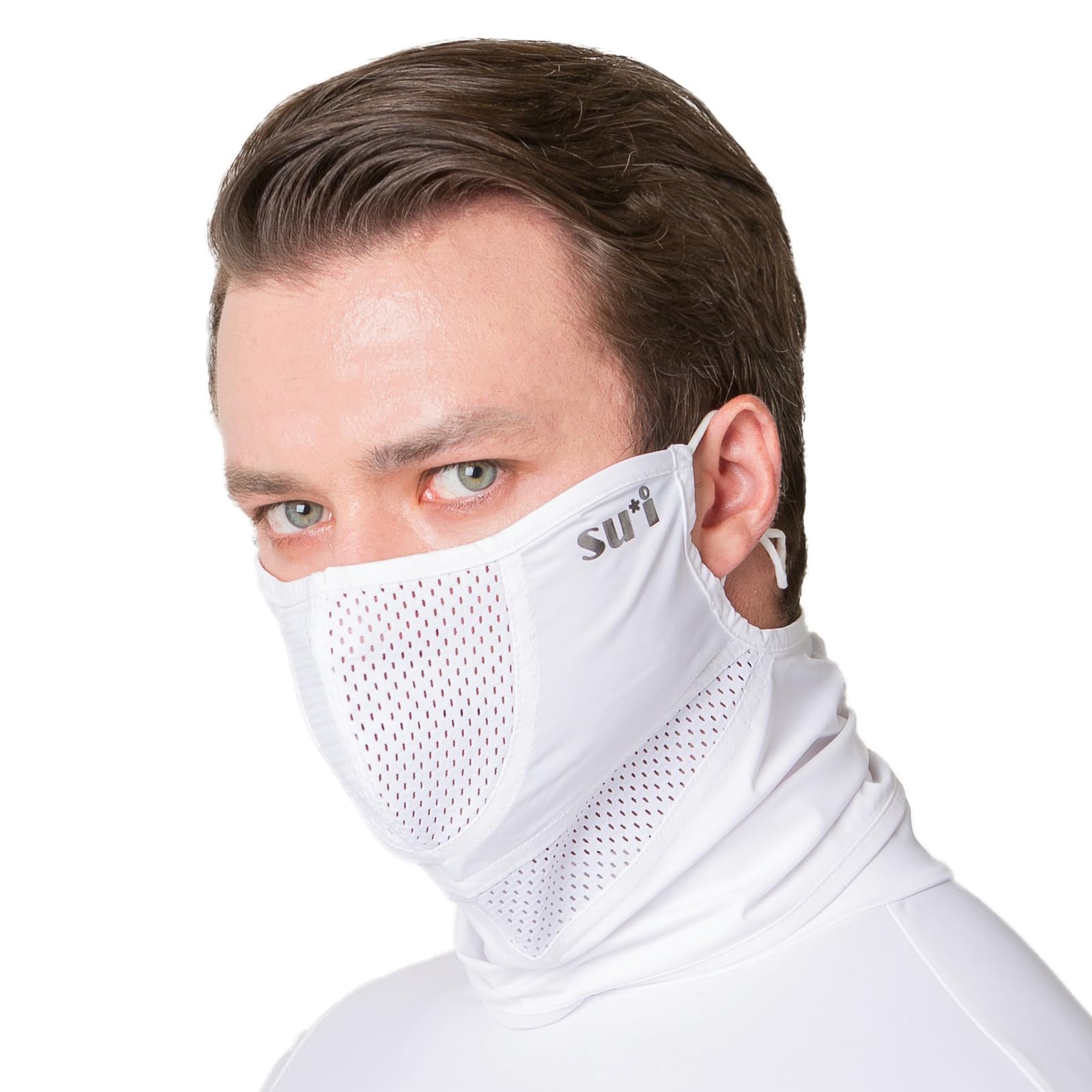 KOREA Type H UV Sun Protection Balaclava Half Face Mask - For Golf Hiking Running Cycling Outdoor Sports