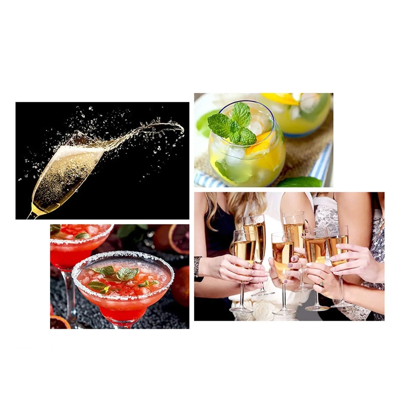 Eisbehälter Isolierter Eiskübel, doppelwandiger Champagnerkübel hält EIS for Partys länger gefroren, ideal for Grillpartys(3L)