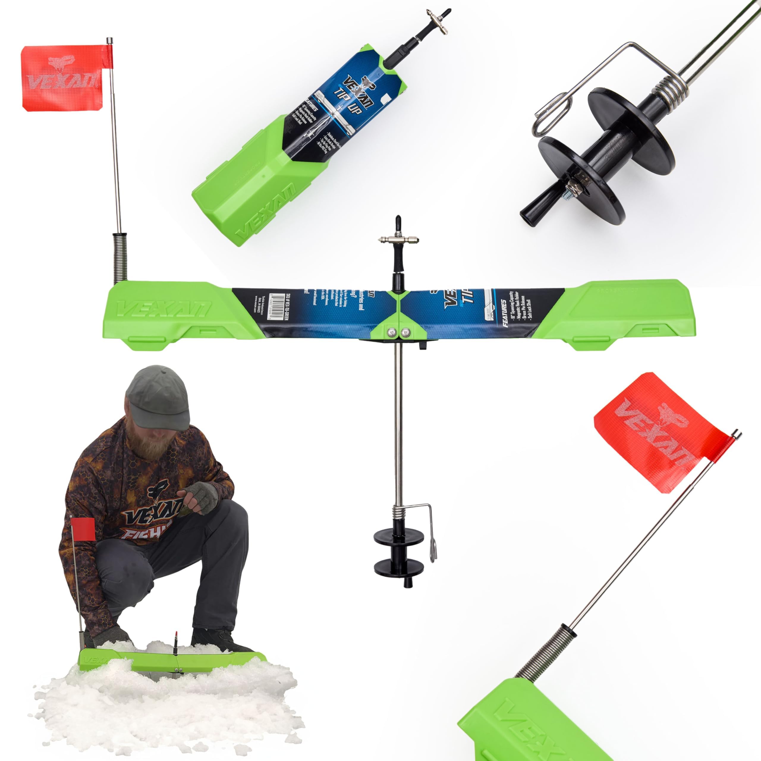 Vexan Tip-Ups zum Eisangeln