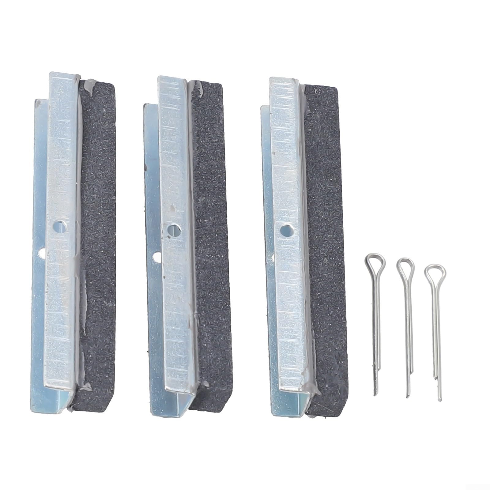 Engine Cylinder Honing Tool Stones - Replaceable Brake Piston Hone Inserts, Adjustable 3-Piece Set with Galvanized Steel Construction, 1-1/8" to 4"(2inch)