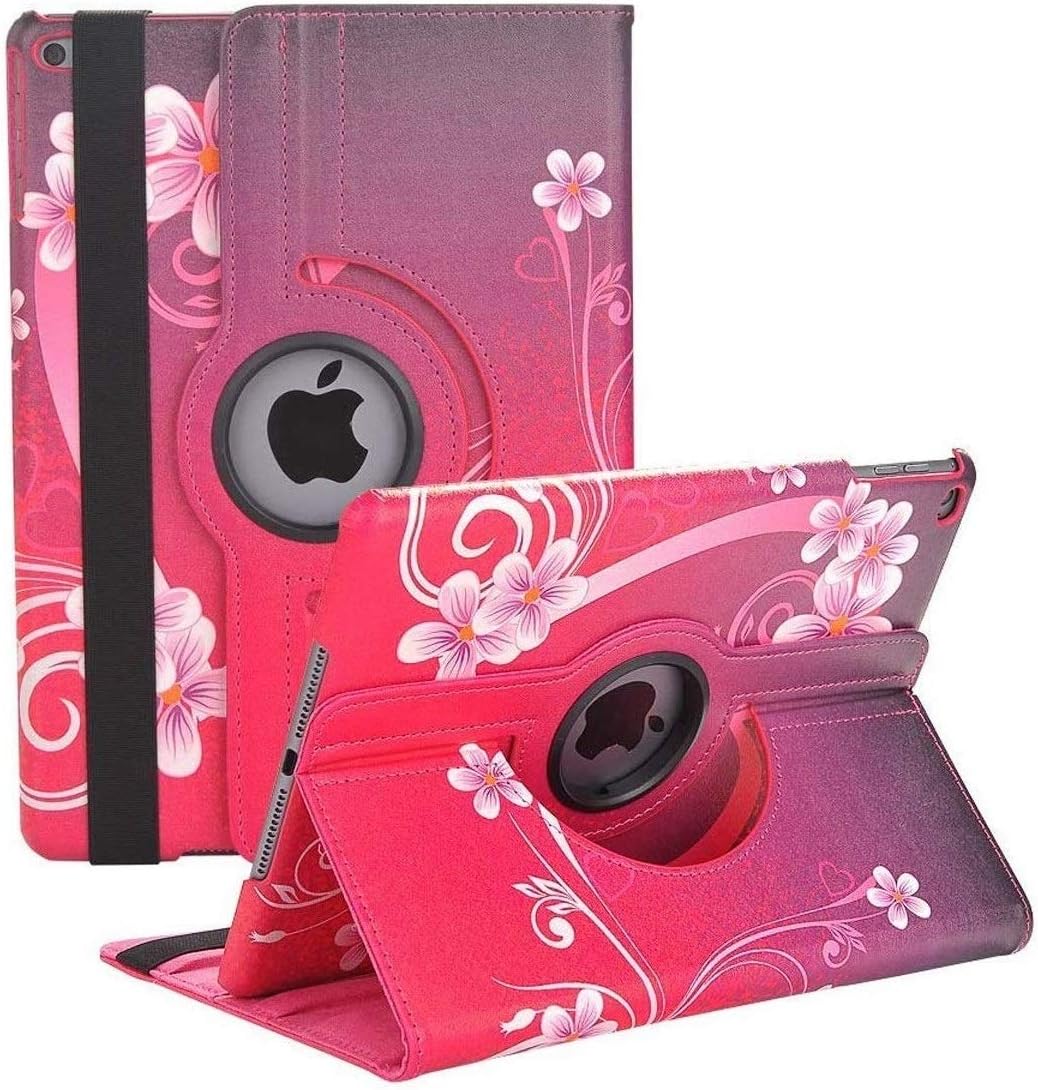Newraturner Rotating Case for iPad 9th Generation (2021) / 8th Generation (2020) / 7th Gen (2019) 10.2 Inch -360 Degree Rotating Stand Protective Cover, Auto Sleep/Wake Function