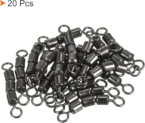 Miniatura 3 de PATIKIL Giratorio de 3 rodillos de alta velocidad, cadena de cuentas de barril de cobre