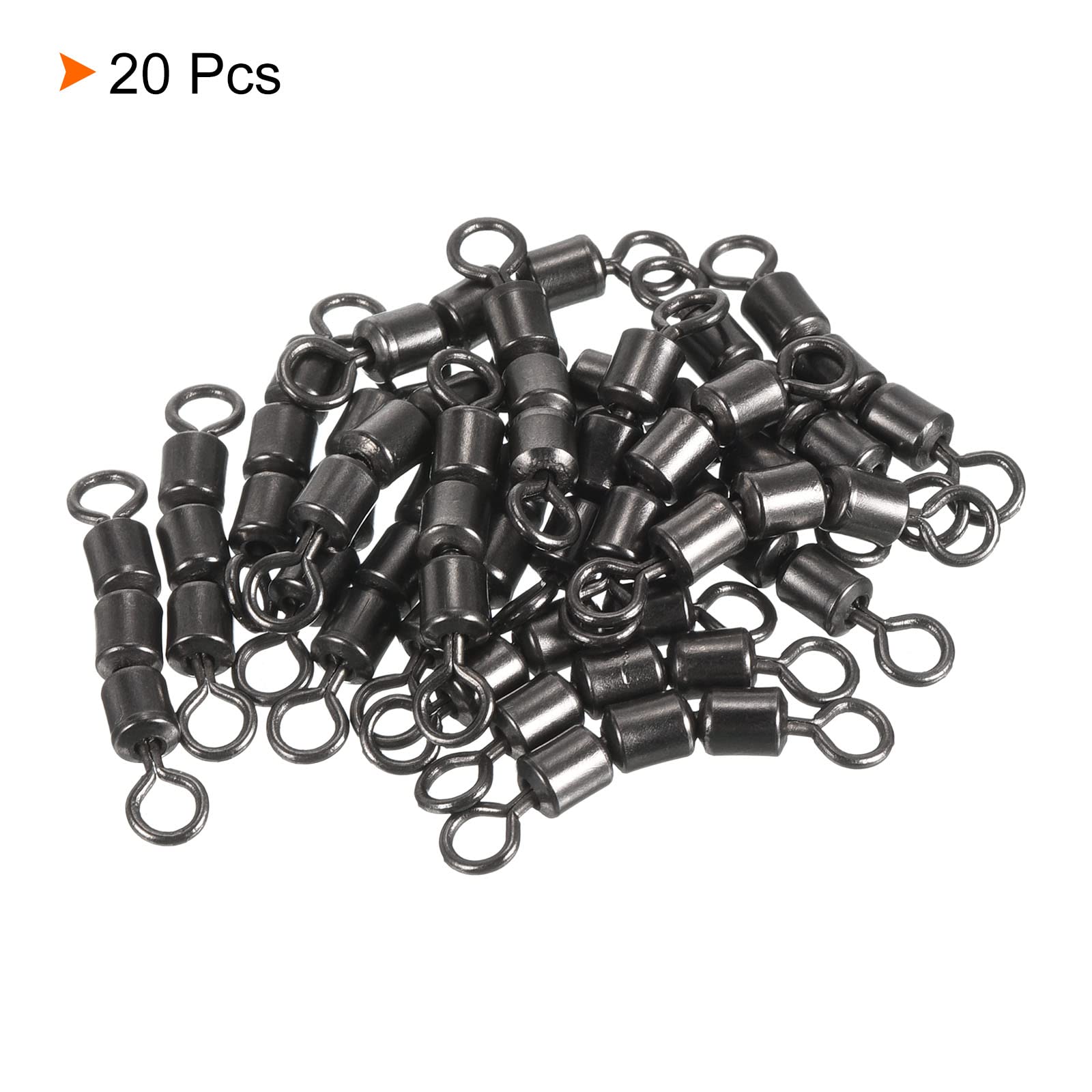Lot De 20 émerillons Triple Rouleaux En Cuivre - Pour Pêche Plage, Rivière, Mer