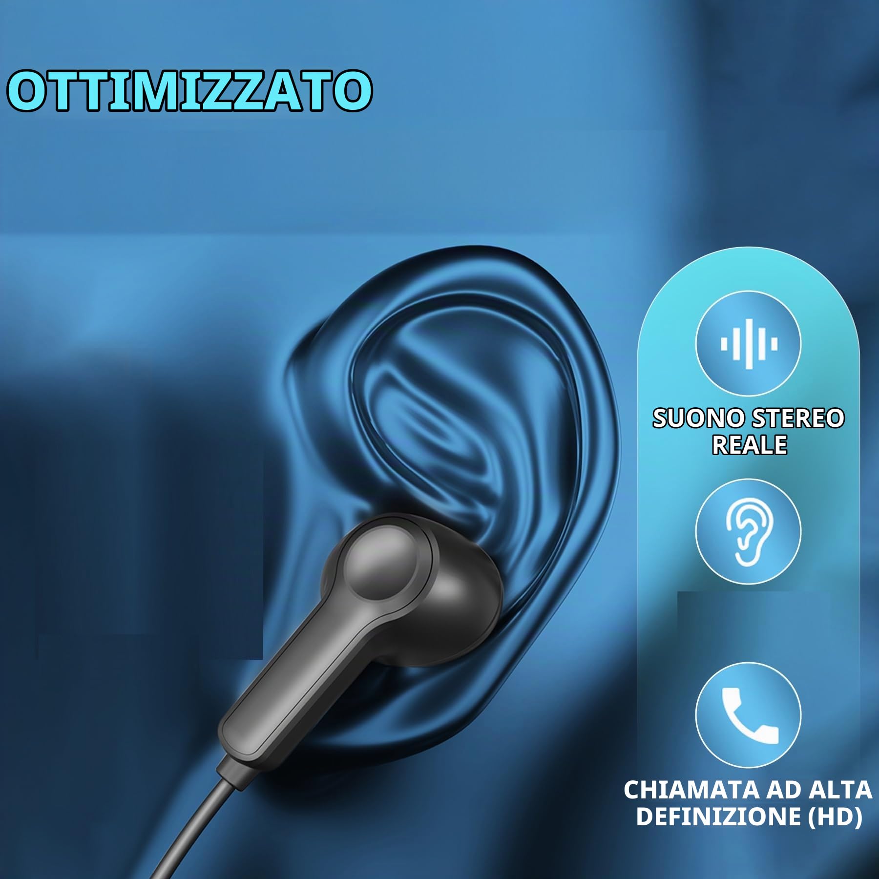Fascia da collo vivavoce wireless bluetooth ricaricabile, dispositivo di riduzione del rumore per il collo aiuta a stare comodo per ascoltare, guardare la TV, conversazioni per anziani e adulti