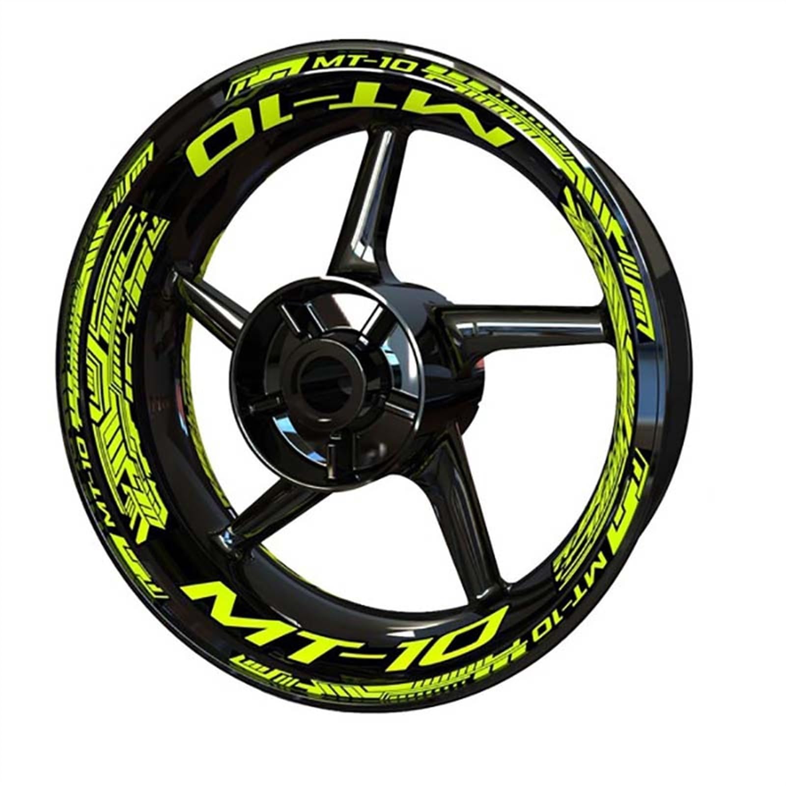 Motorcycle Wheel Stickers for Yamaha Mt10 Mt 10 Sp Motorbike