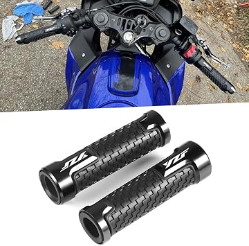 Handle Grips Fit for YZF R1 R3 R6 R7 R9 R125 R15 R25-2023 2024 2025 All Year | 2024 R7 Hand Grip Accessories 2025 R1 Handlebar Grip Accessories