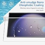 [2 Pack] Cnarery Screen Protector Compatible for Galaxy S23 Ultra 6.8 Inch, 9H Tempered Glass Film, Fingerprint Unlock