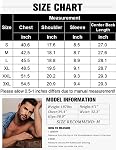 COOFANDY Mens Mock Turtleneck Shirts Short Sleeve Casual Basic T-Shirts Ribbed Solid Pullover Tops