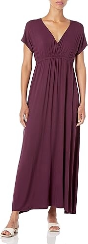 Tienda Essentials - Vestido largo para mujer, entallado en la cintura (disponible en tallas extragrandes)