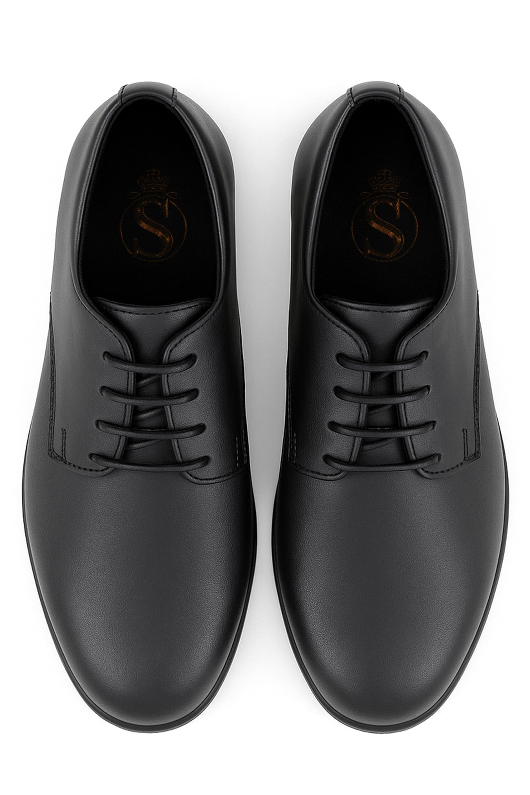 SIRRI Derby-Schnürschuhe für Jungen – Kommunion, Hochzeit, Abschlussball, formelle Schuhe