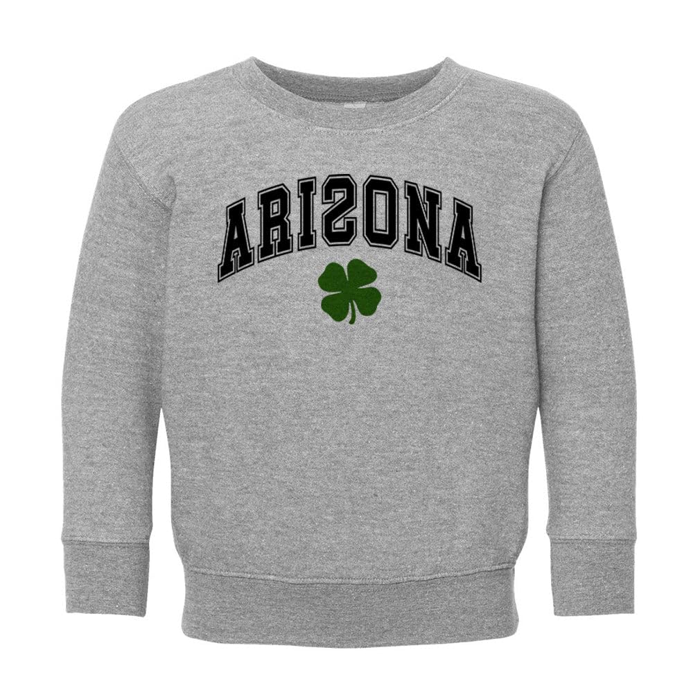 Shamrock Arizona Kids Sweatshirt Toddler 2T Heather Grey