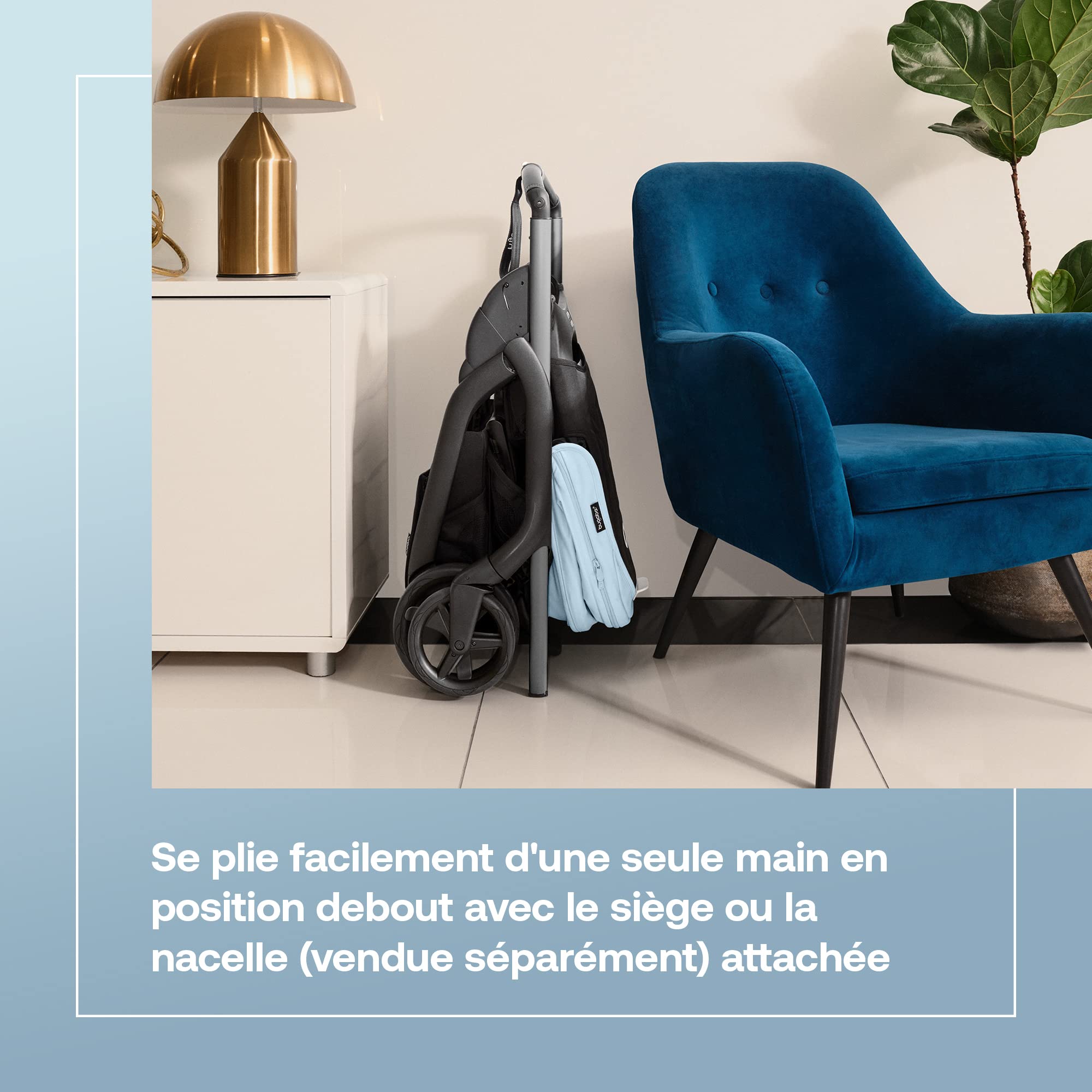 Bugaboo Dragonfly, Poussette citadine compacte et légère