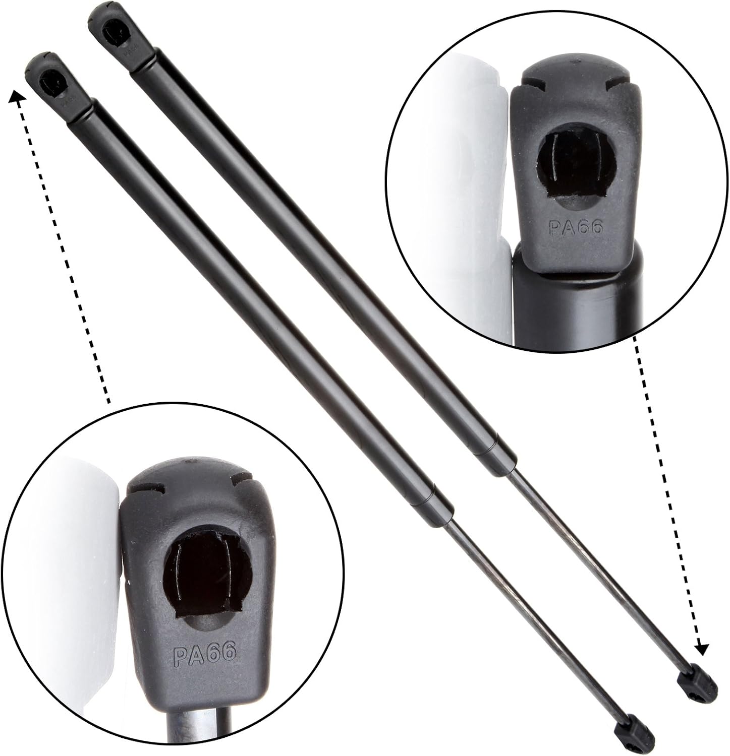 2Pcs Liftgate Lift Supports Rear Left and Right Gas Spring Struts 6109 SG367014 Compatible for 2001-2006 for Santa Fe