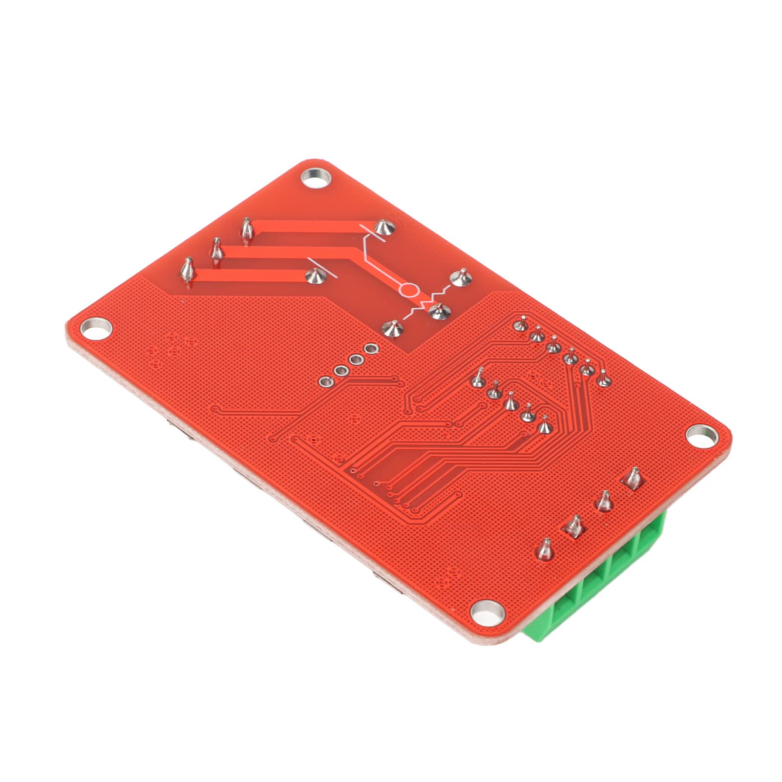 DC 0-100 V Digital-Spannungs Komparator, DVB01 PCB Überspannung Unterspannung Schutz Komparator Modul, Roter DC 12V/24V Spannungs Komparator 0-99,9 Sec Verzögerung (5V)