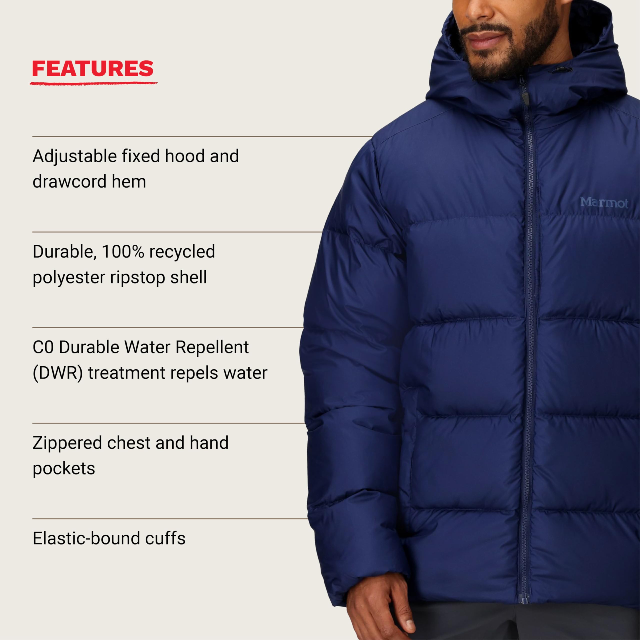 Marmot Guides Down Hoody Giacca Uomo