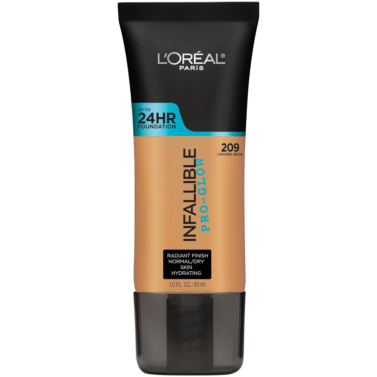LOreal Paris Makeup Infallible Up to 24HR Pro-Glow Foundation Caramel Beige 1 fl oz