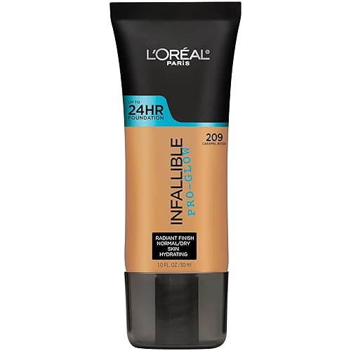 Vista 36 de L'Oreal Paris Infallible Pro-Glow - Base para maquillaje, crema café, 1 onza Buff Beige