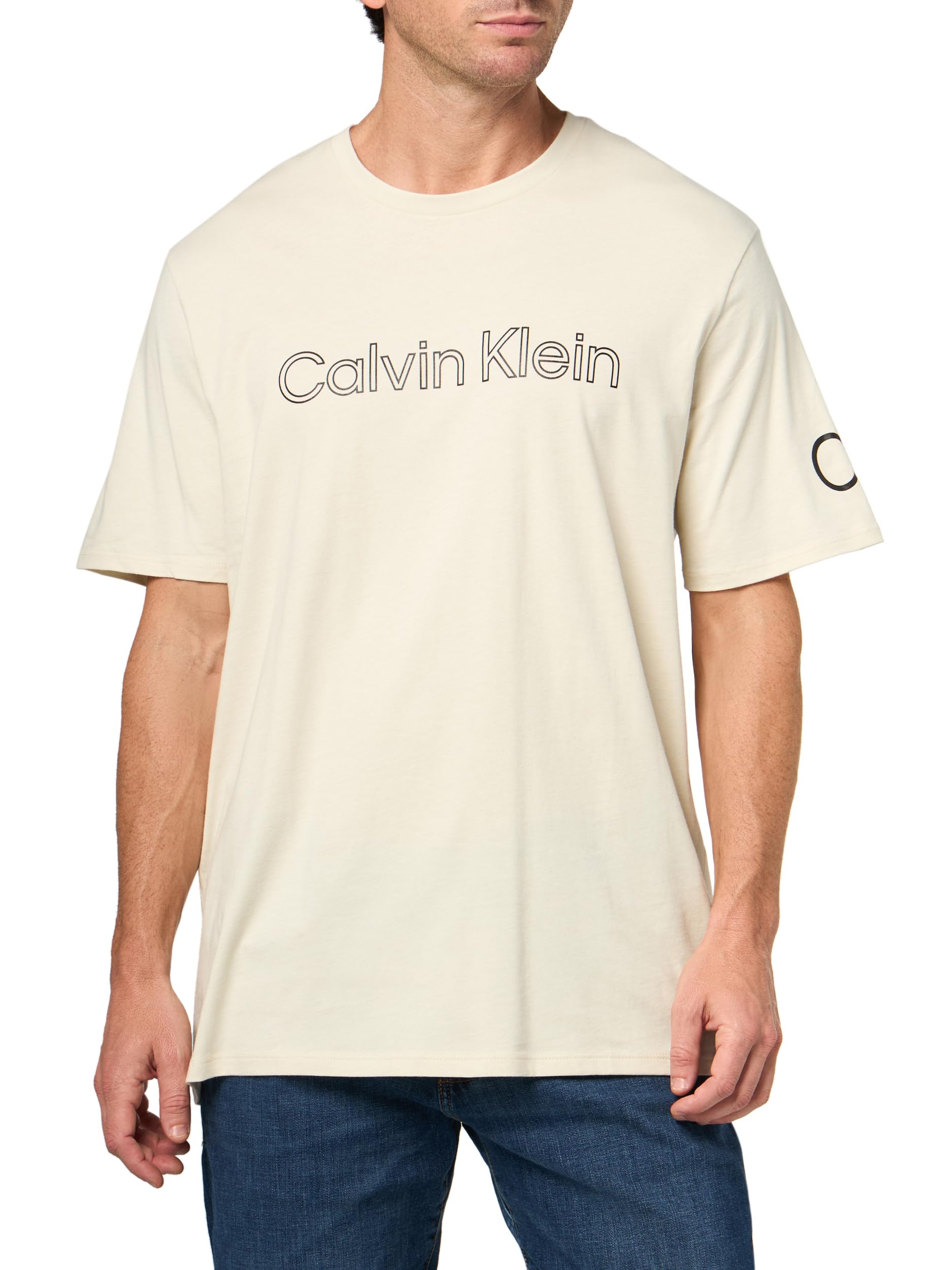 Calvin Klein Men's Travel Logo Crewneck T-Shirt