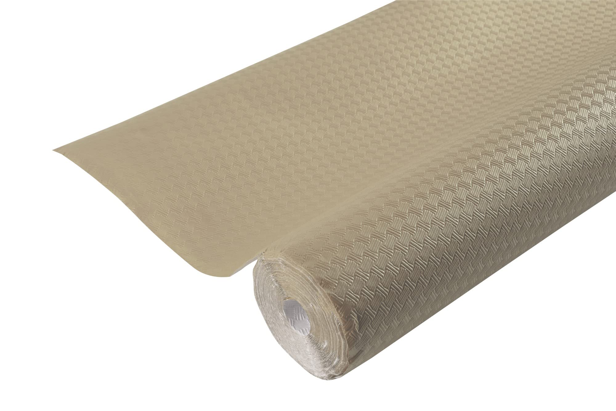 Disposable tablecloth in embossed paper - Unique, aesthetic and deep embossing - Roll 20 M long and 1.18 M wide - Made in France - string